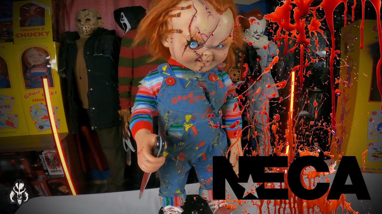 Невеста Чаки NECA 1:1 Реплика Чаки в натуральную величину (распаковка)