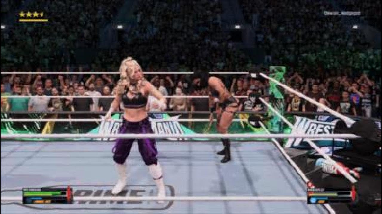 Iris vs Rhea at WrestleMania