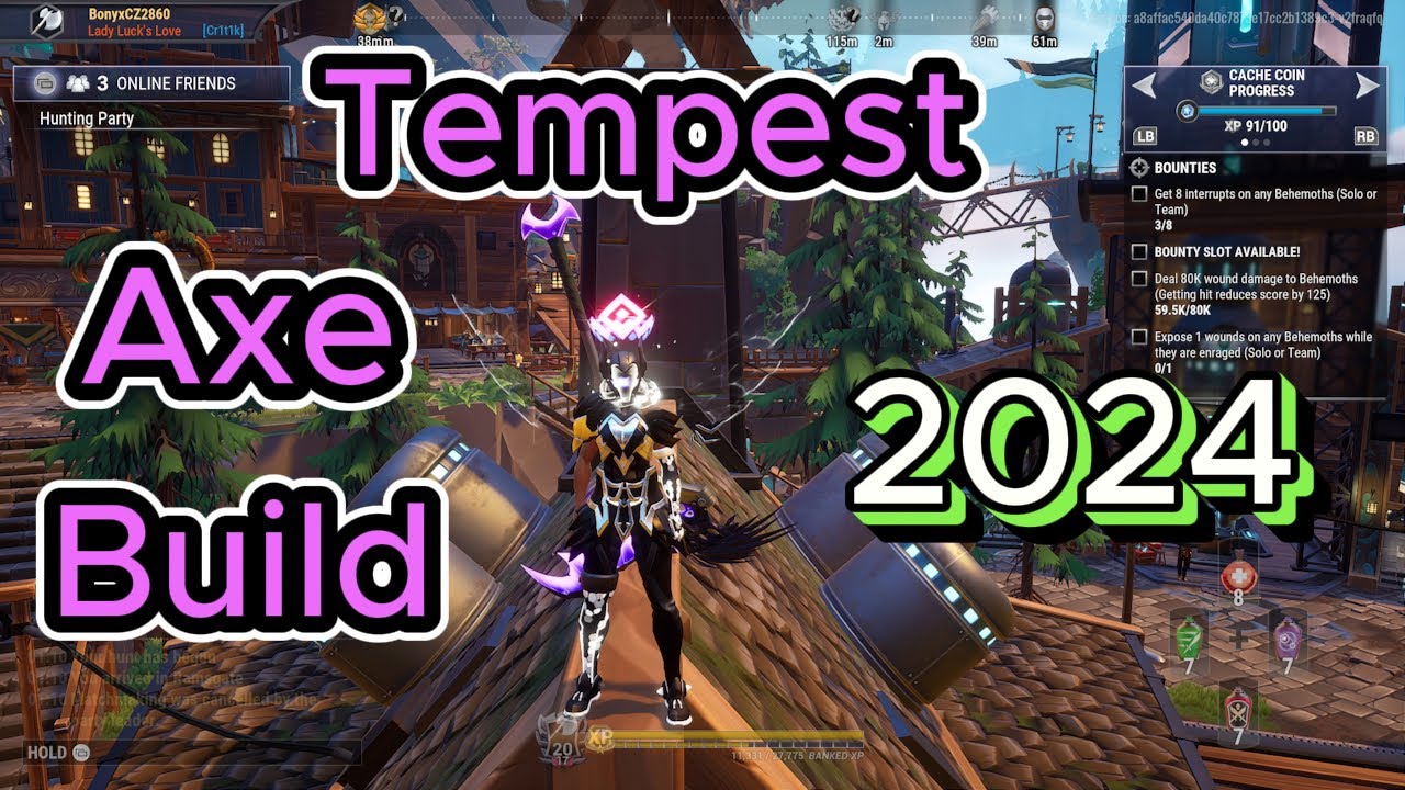 Dauntless - Tempest Axe Build 2024