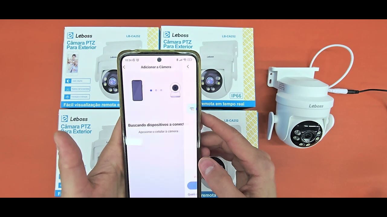 Como configurar camera ip LEBOSS LB-CA252 aplicativo YOOSEE 
