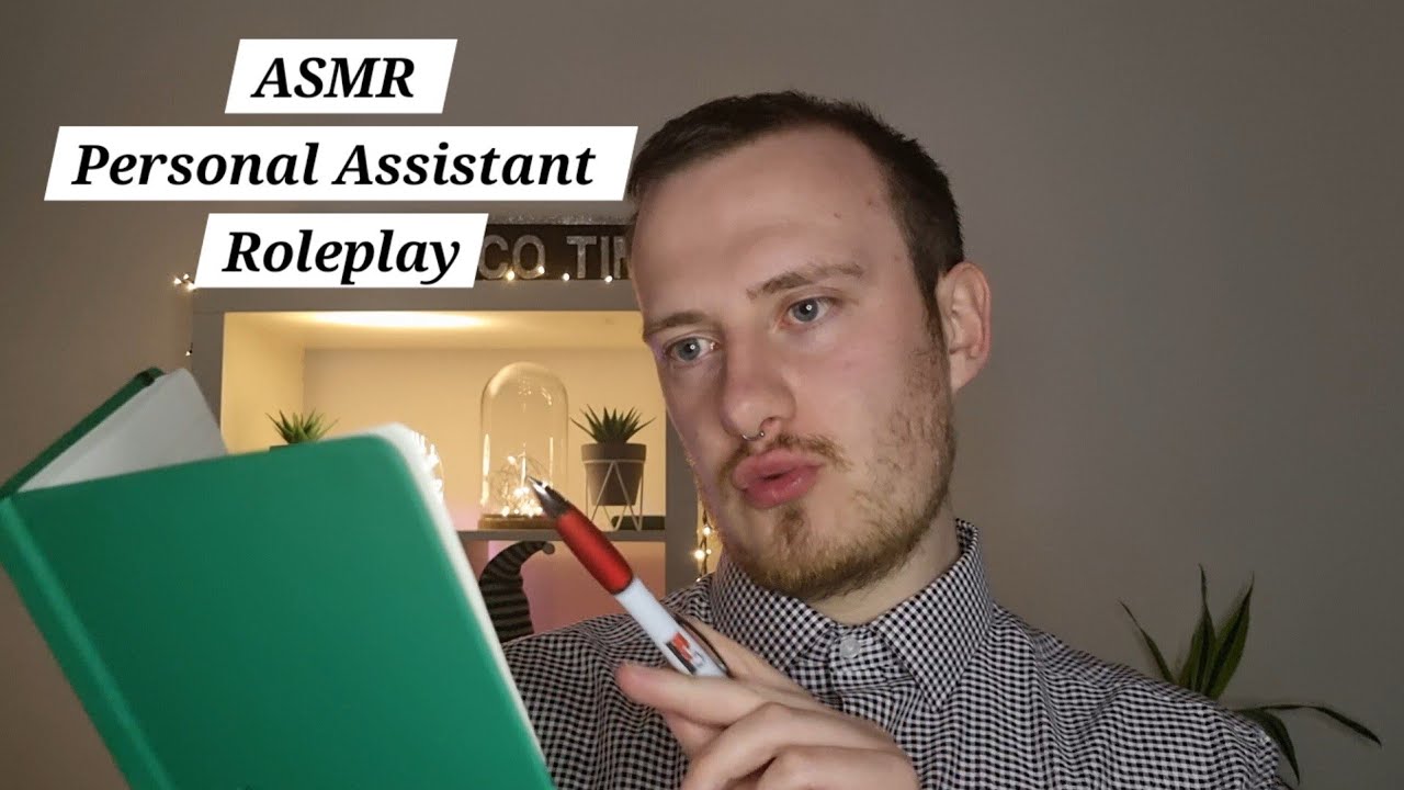 ASMR Roleplay✨ Personal Assistant Plans Out Your Day ✍ 📒