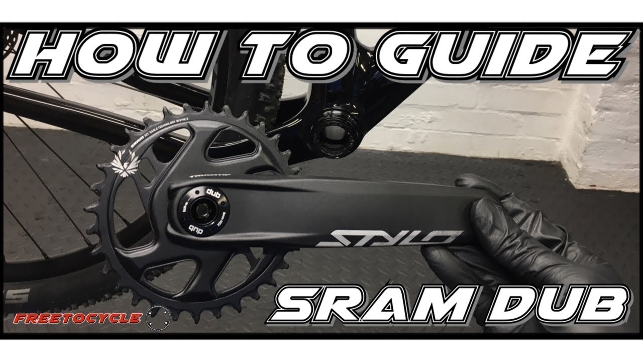 Руководство по снятию и установке шатунов SRAM TRUVATIV DUB