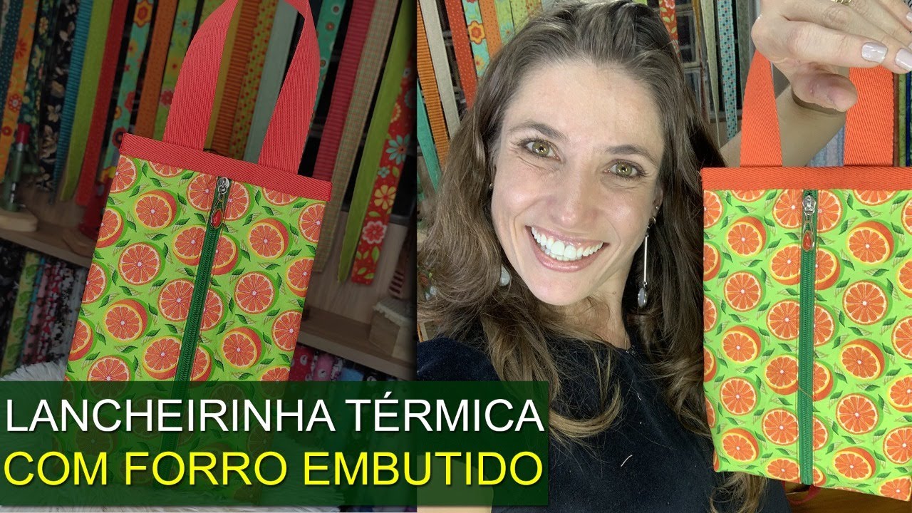 LANCHEIRA TÉRMICA COM FORRO EMBUTIDO