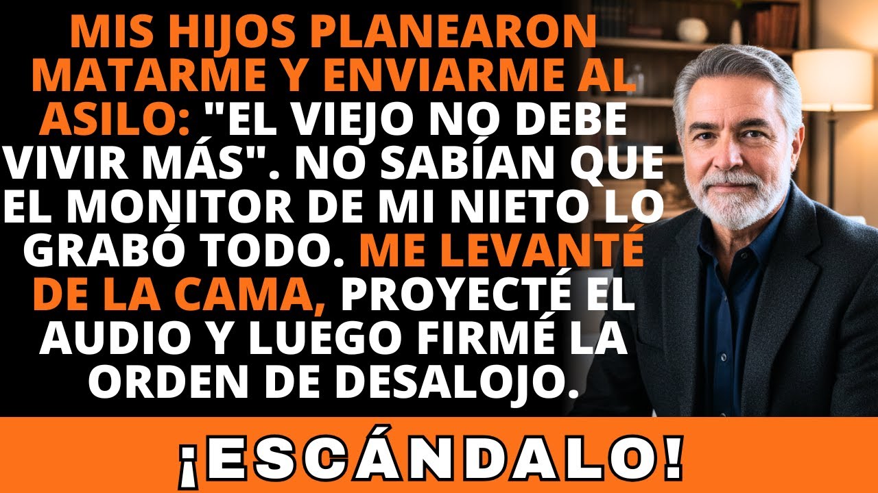 Mis Hijos Creían Que Estaba Dormido… Pero Lo Que Grabó El Monitor De Mi Nieto Cambió El Testamento.