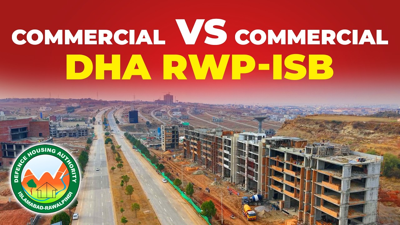 🔥Expressway Commercial vs Central Commercial DHA Phase 5 | Which is Better Investment
