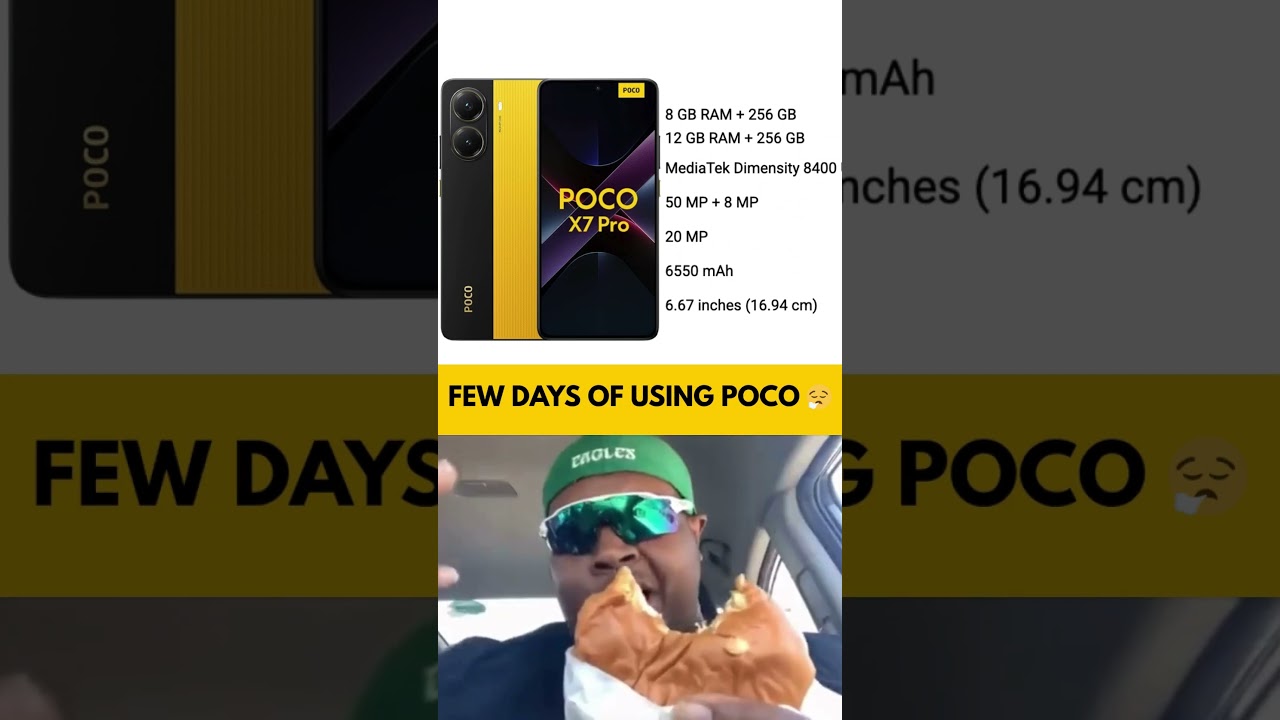 POCO X7 Pro, F7, F6 after using few days 🤯 #pocof7pro #pocof6 #pocof7