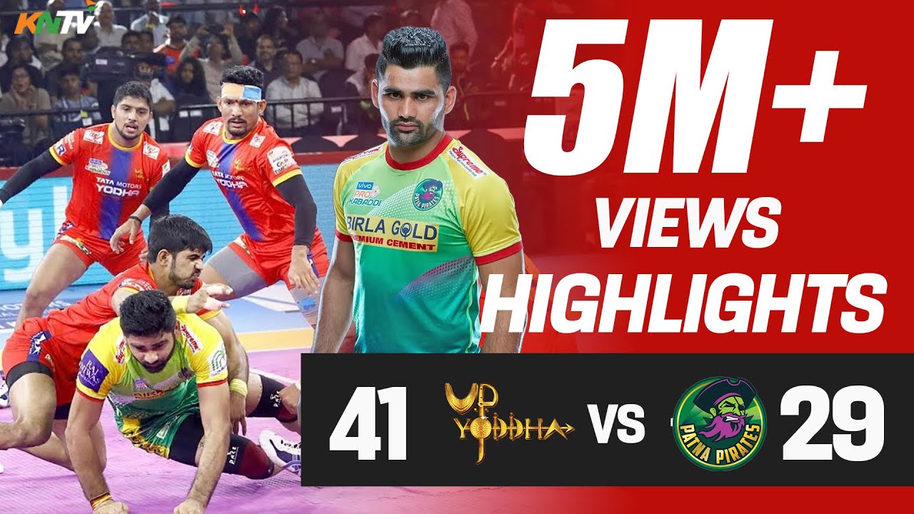 Pro Kabaddi 2019 Highlights | Patna Pirates vs UP Yoddha | Pardeep Narwal Vs Shrikant Jadhav