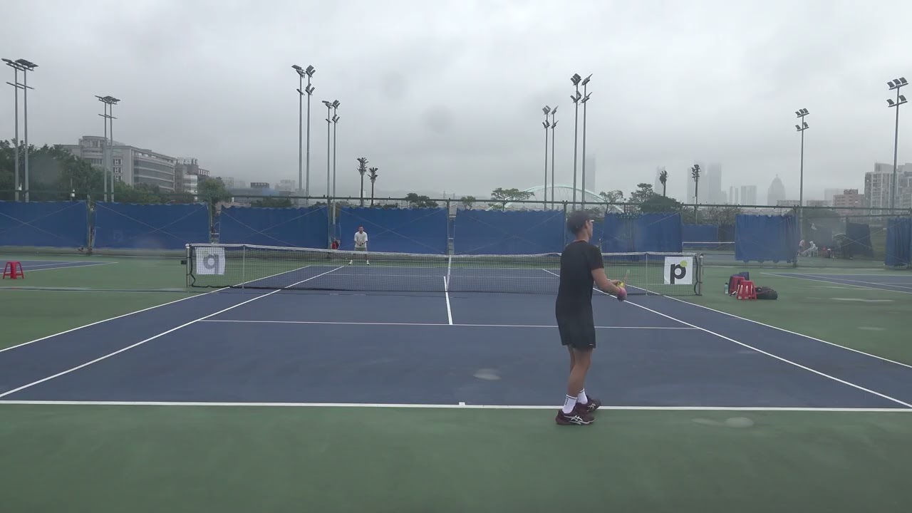 第二屆平誠 UTR 國際網球分級排名賽 U4.0單打 1R  江年堯 VS  林信鎰 6:0