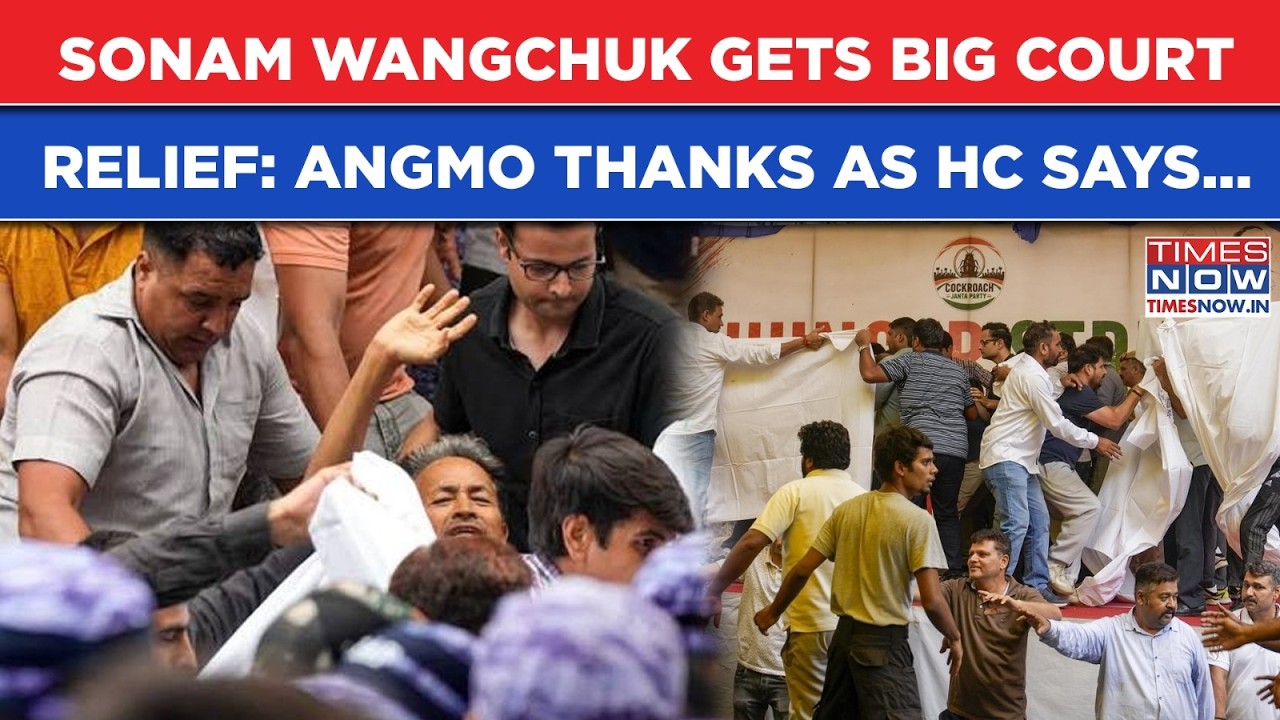 Sonam Wangchuk 'Freed': Wife Gitanjali Angmo Thanks Court As Delhi HC Allows Hospital Shift, Says...