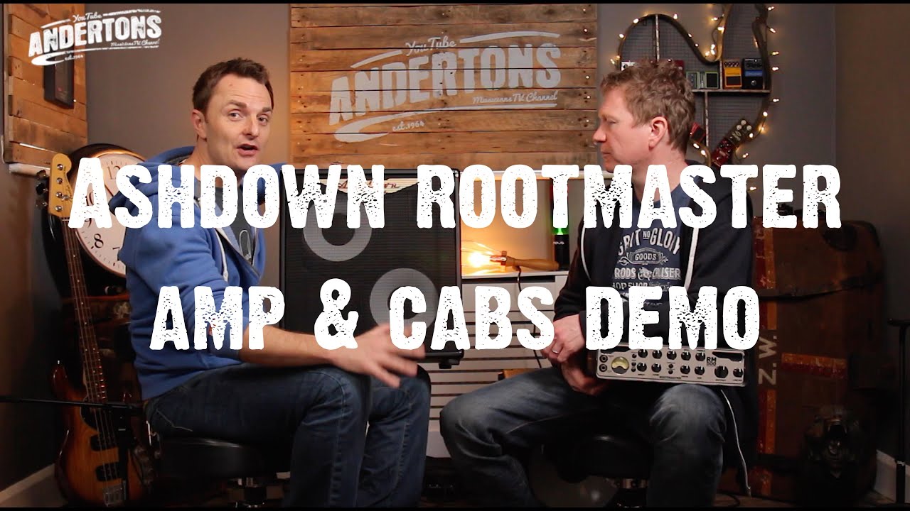 All About The Bass - New for 2016 - Ashdown Rootmaster Amp & Cabs