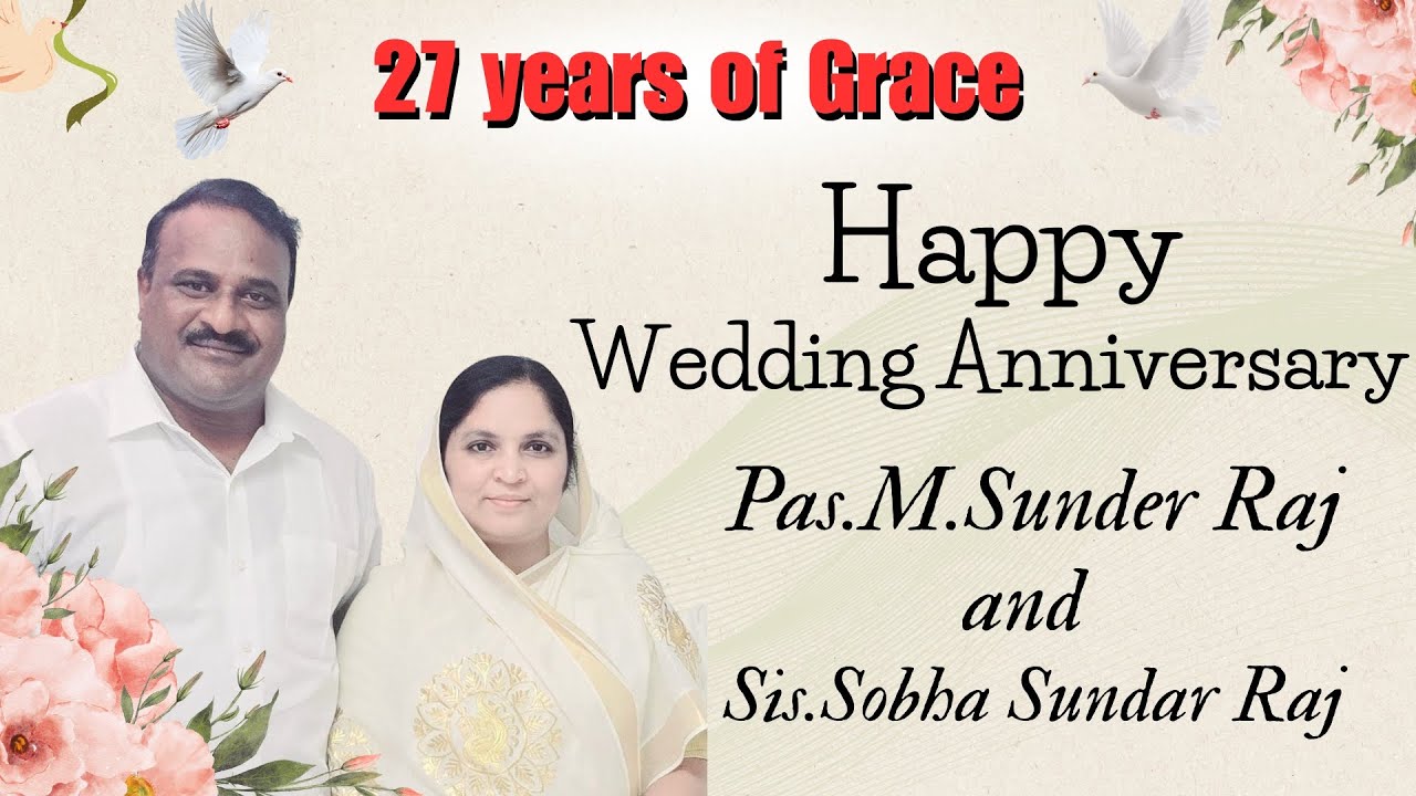 27th Wedding Anniversary || ITBC Ministries Bengaluru || Live