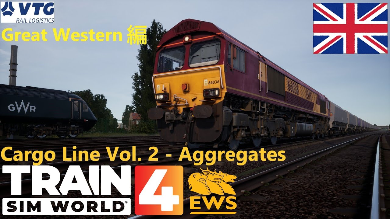 Train Sim World® 4 Cargo Line Vol  2  Aggregates グレートウエスタン編