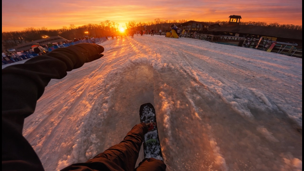 Chill Slushy Mountain Creek Terrain Park and Bear Peak Laps