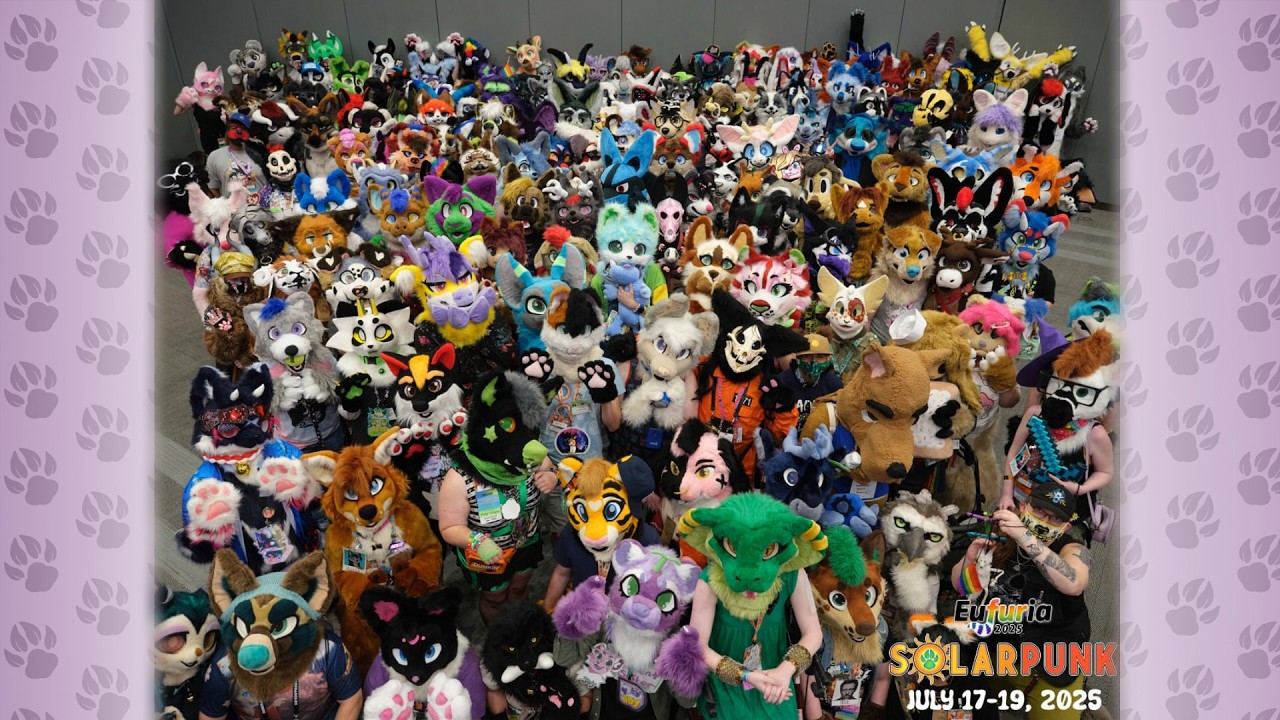 Eufuria 2025 Fursuit Parade!