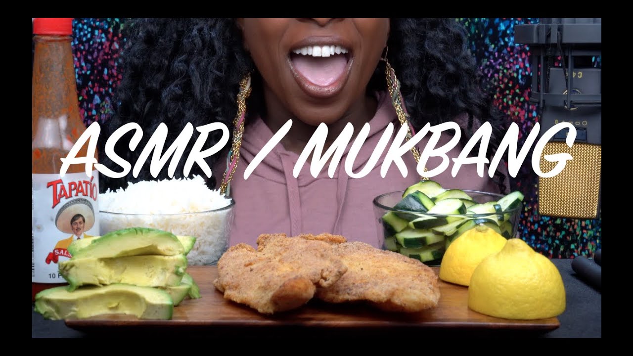 DEEP FRIED SWAI FISH MUKBANG ...!!!