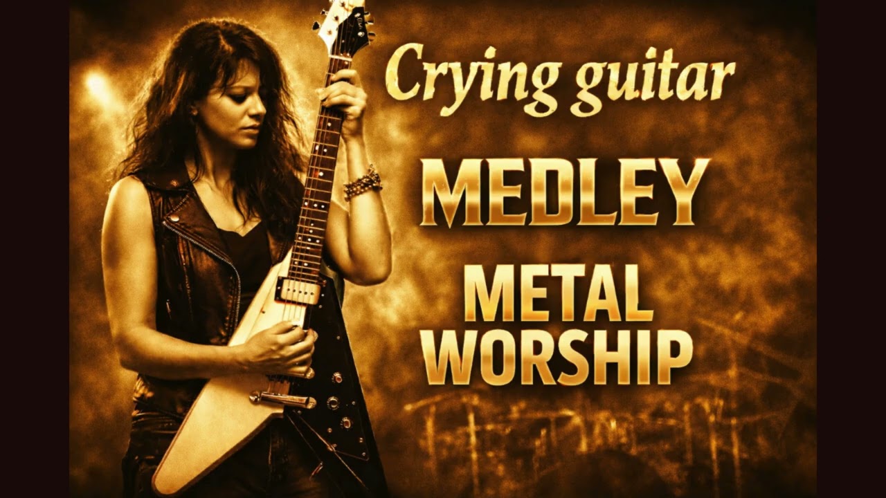 Crying Flying V Metal Worship Guitar Medley Vol.4 (96 MIN ) | Michael Schenker Style Instrumental