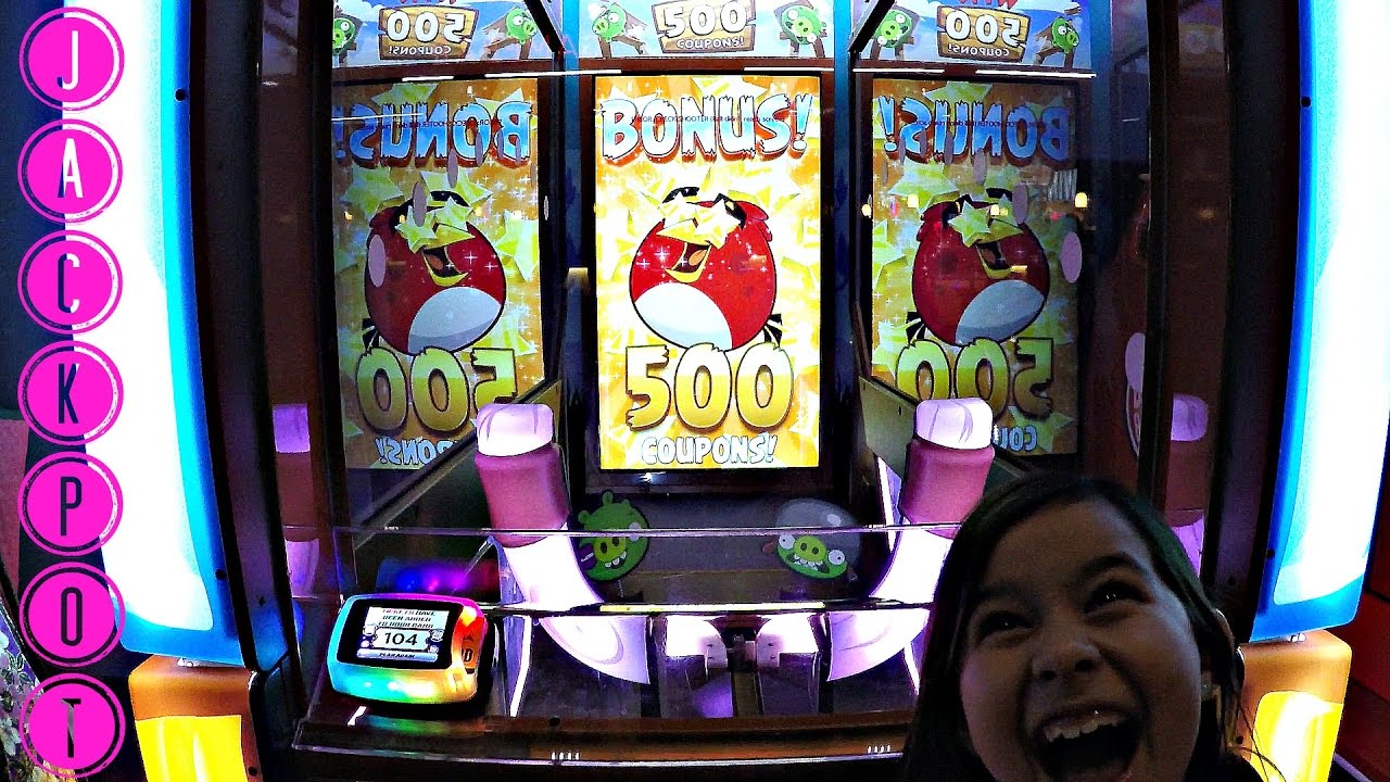 Angry Birds Video Arcade Jackpot Win? アーケードジャックポット