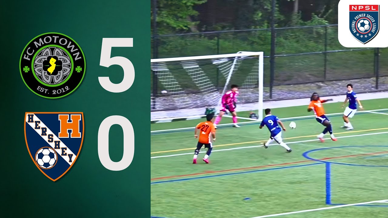 FC Motown vs Hershey FC | 2026 NPSL | Full Match Highlights | 5-0