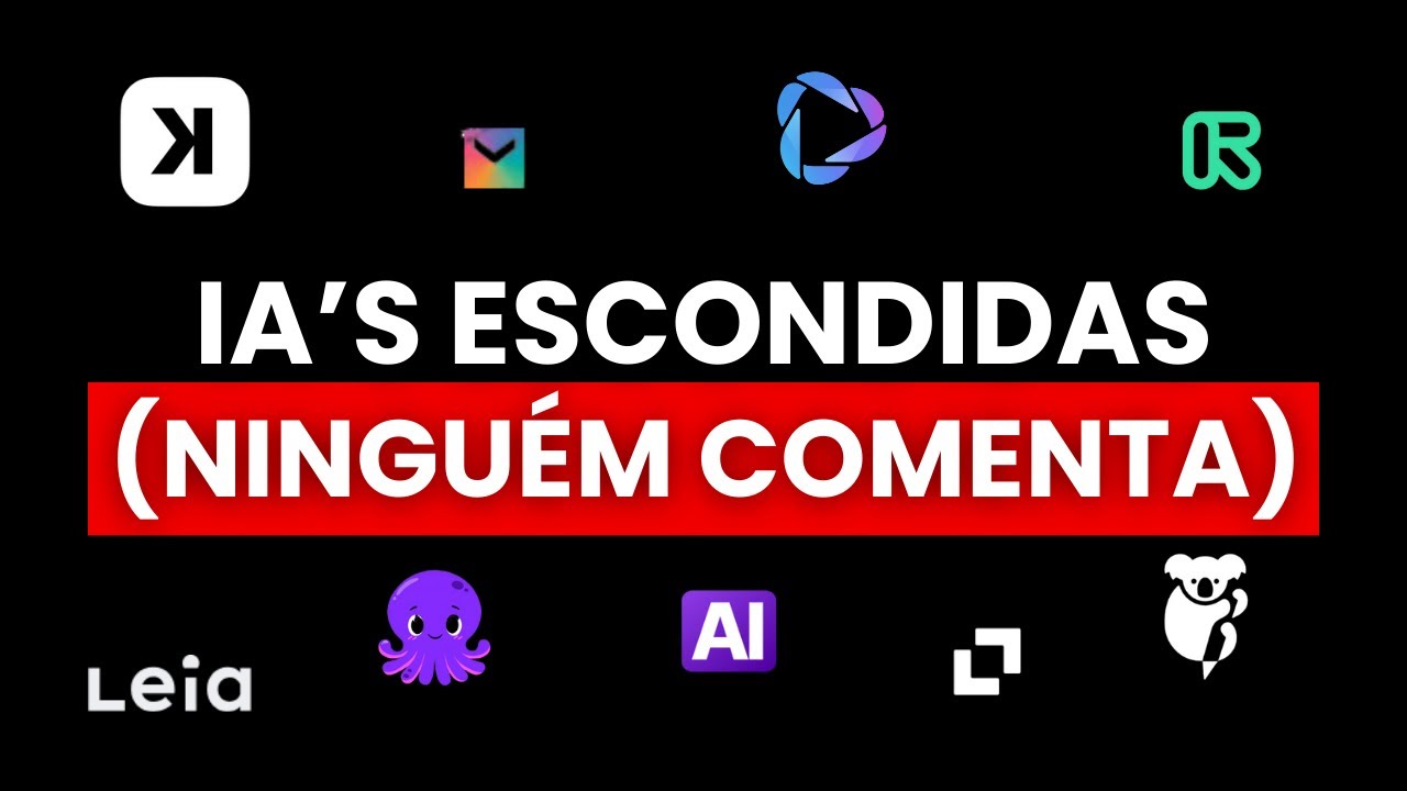 TOP 9 INTELIGÊNCIAS ARTIFICIAS INCRÍVEIS (Que Ninguém No Brasil Sabe Da Existência)