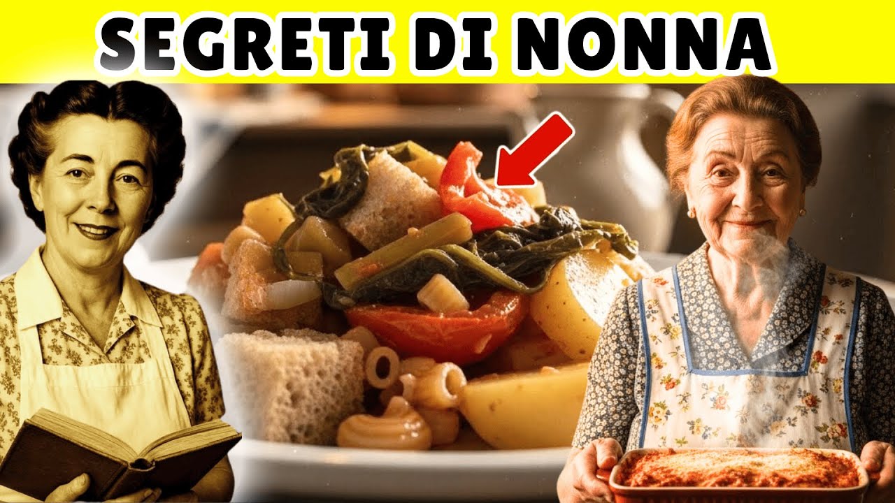 Le Ricette Segrete della Nonna: 25 Piatti della Tradizione che Oggi Non Esistono Più