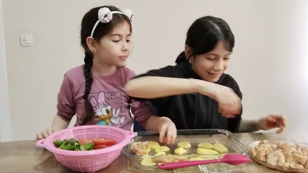 KIZLARDAN AKŞAM MENÜSÜ😋