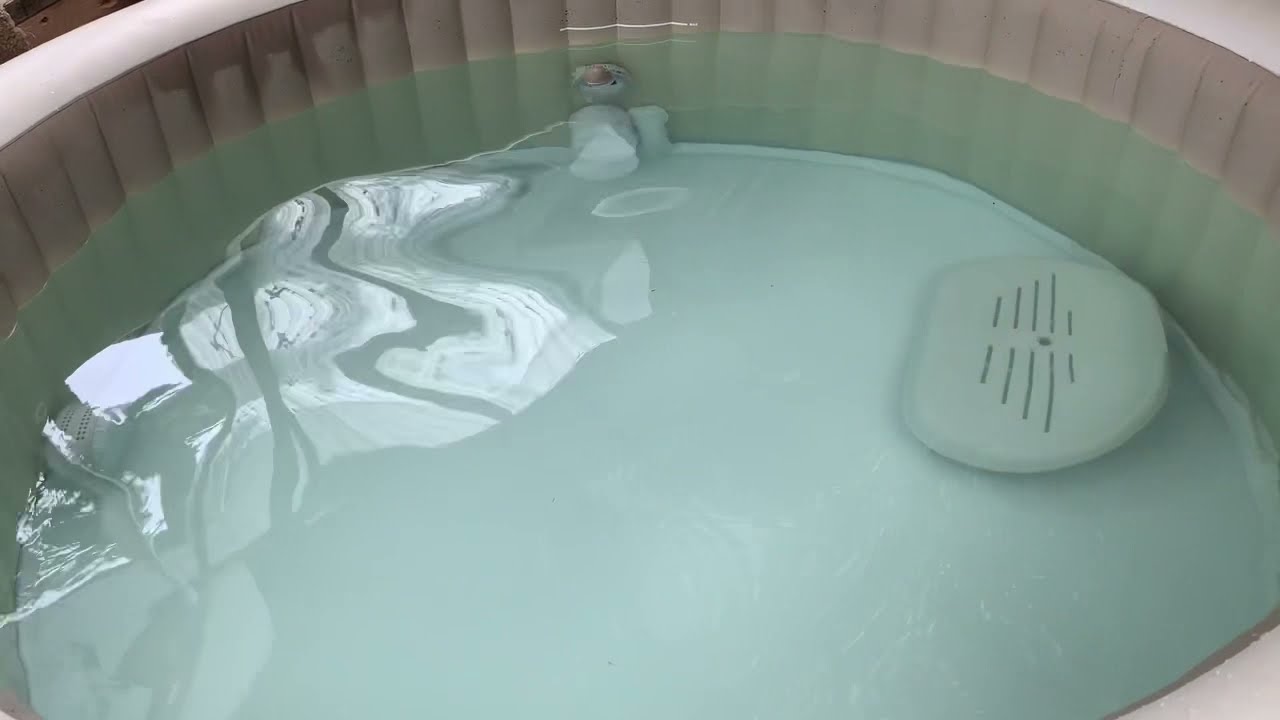 Cleaning your INTEX 6 person inflatable hottub