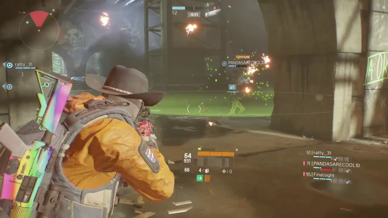 Tom Clancy The Division Different DPS 5 Piece Nomad Build!!