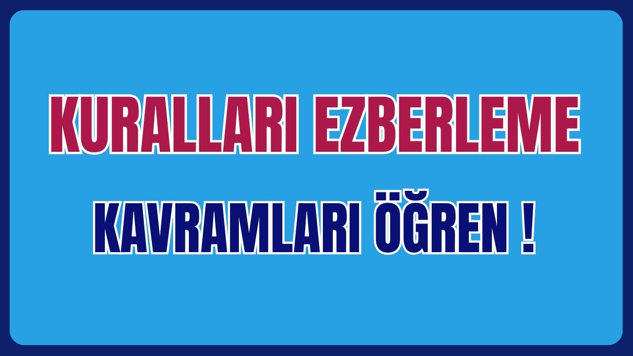 Dersleri Yanlış Çalışıyorsun | 📒 Altın Rehber
