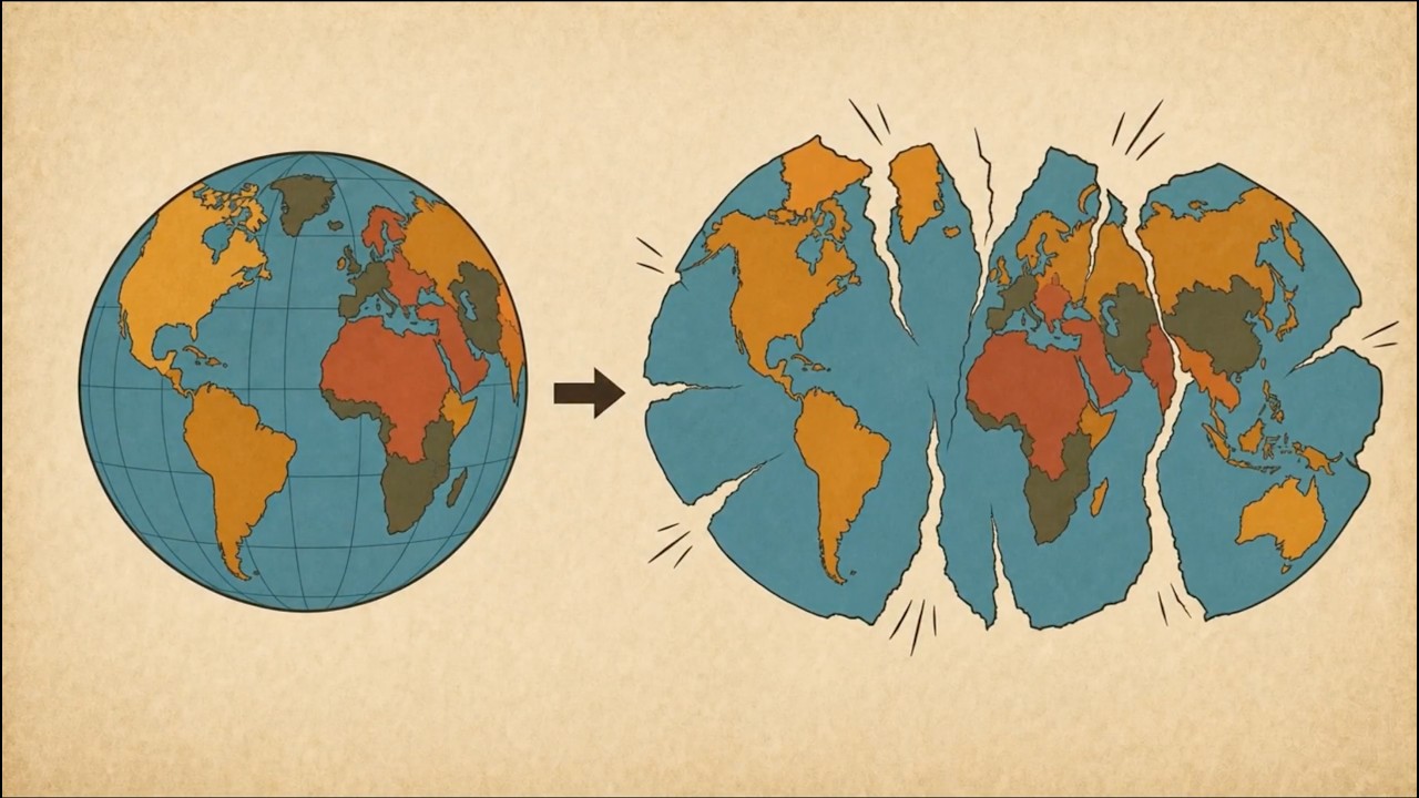 AP Human Geography - IMP-1.A.3 - Map Projections