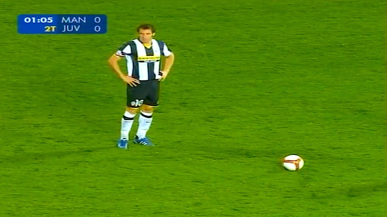 Il giorno in cui Alessandro Del Piero ha incantanto l'Old Trafford di Manchester
