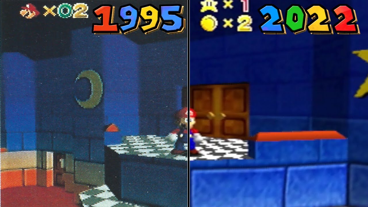 Super Mario 64 BETA воссоздан
