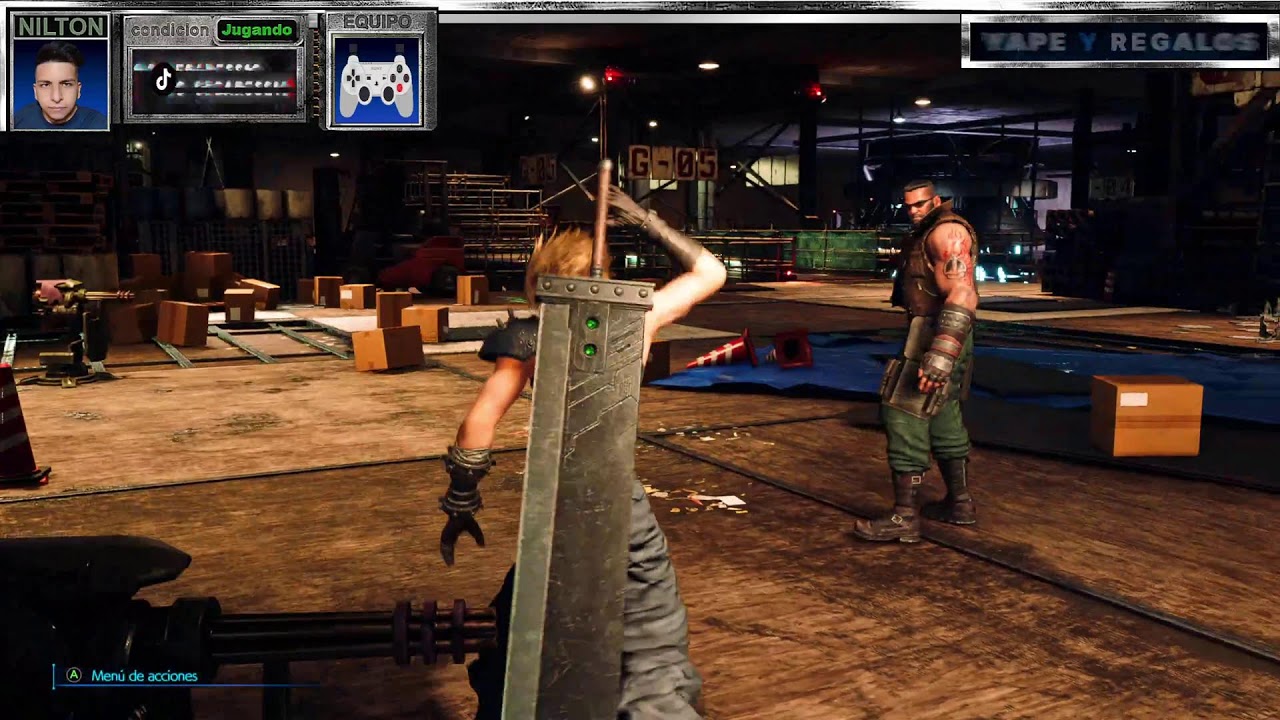 FINAL FANTASY VII REMAKE / HISTORIA PRINCIPAL / NORMAL-CLASICO / JUGANDOLO POR PRIMERA VEZ / PARTE 6