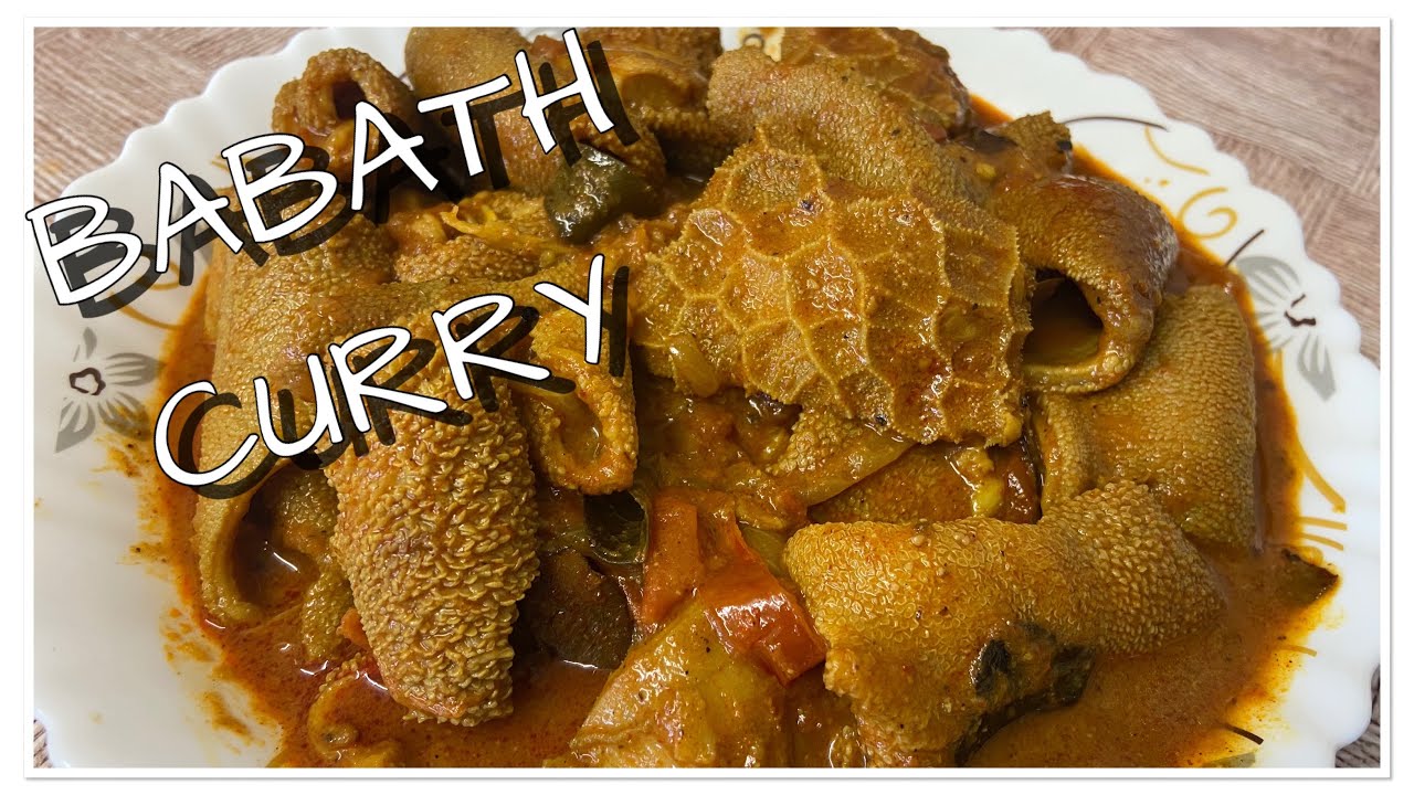 Babath Curry 🥘Tripe curry🥩Easy Recipe #பாபத்கறி @SerinRecipeAndVlogs