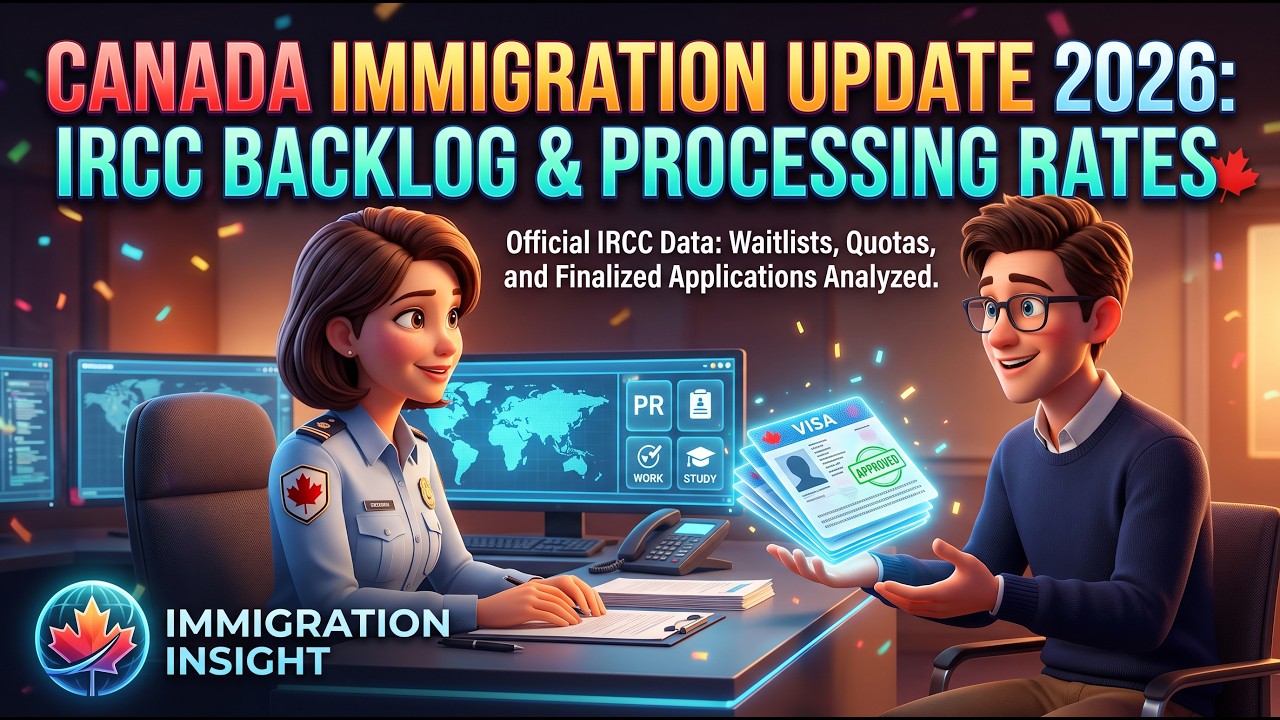 Canada Immigration Processing & Backlog Update 2026: IRCC Inventory, PR, Work & Study Permits