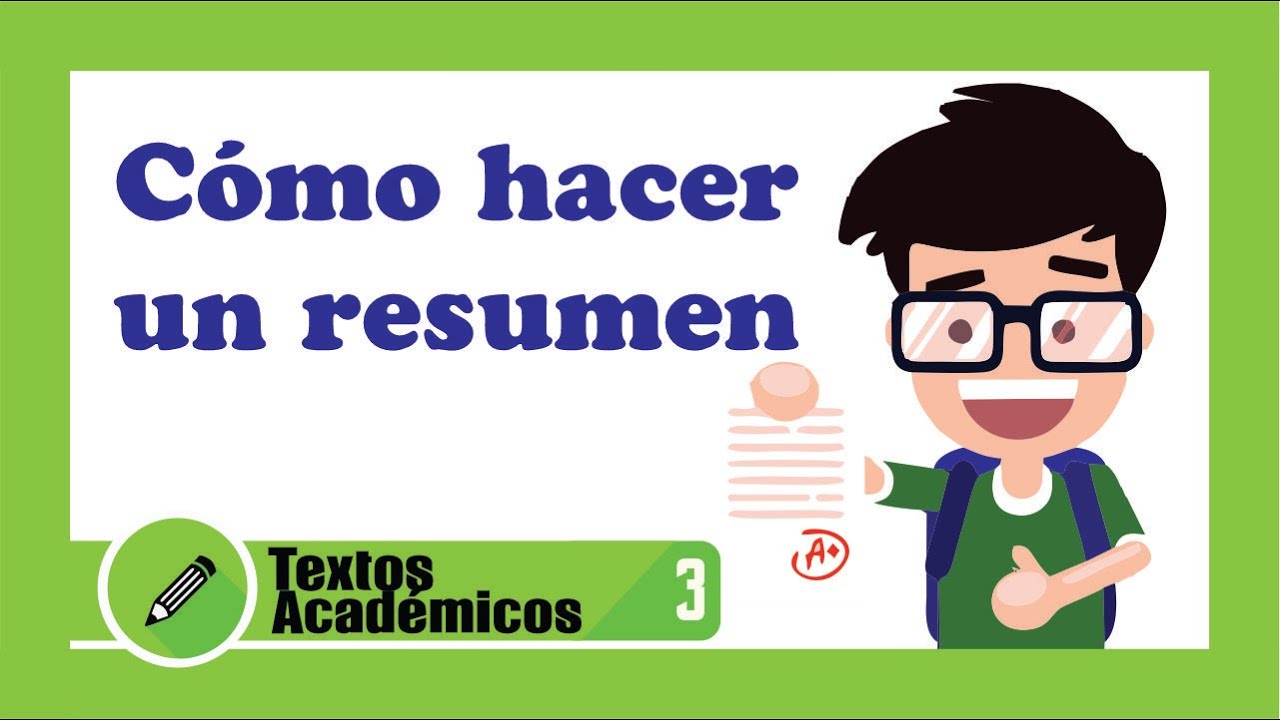 c&oacute;mo hacer un RESUMEN 🤔 CURSO de REDACCI&Oacute;N gratis 😉