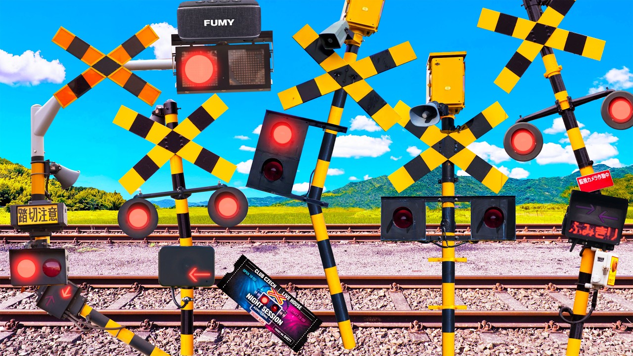 Way-Too-Friendly Railroad Crossing