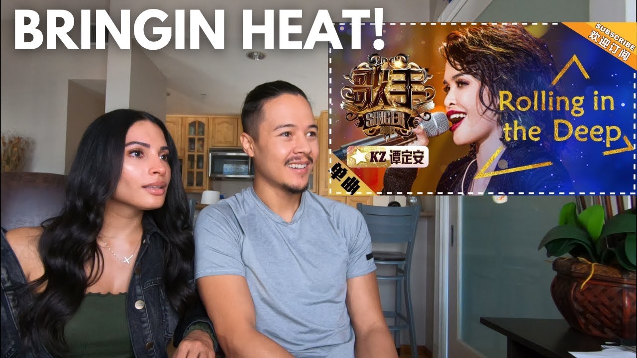 KZ TANDINGAN - ROLLING IN THE DEEP!! [Singer 2018] (Couple Reacts)