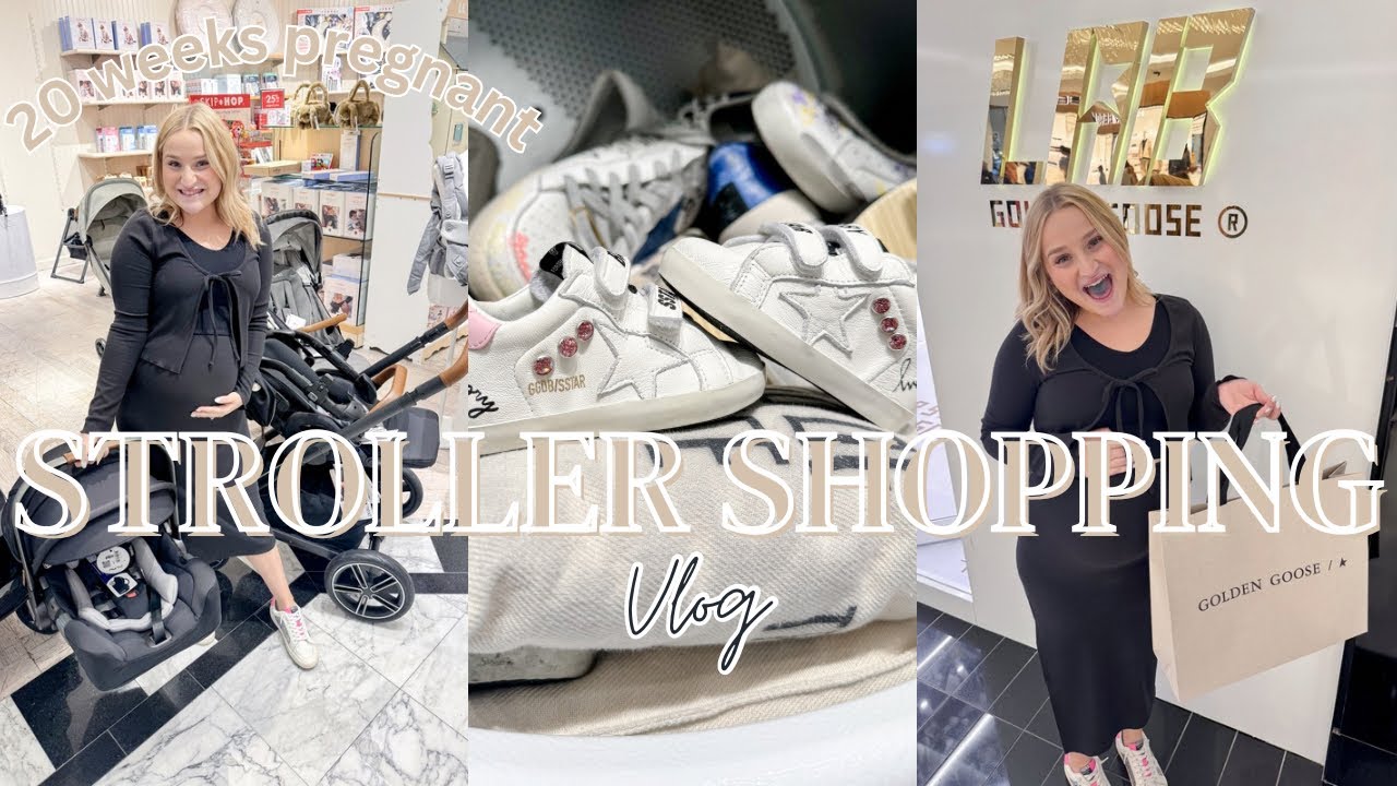 PICKING OUR BABY GIRLS STROLLER | BABY GOLDEN GOOSES!?