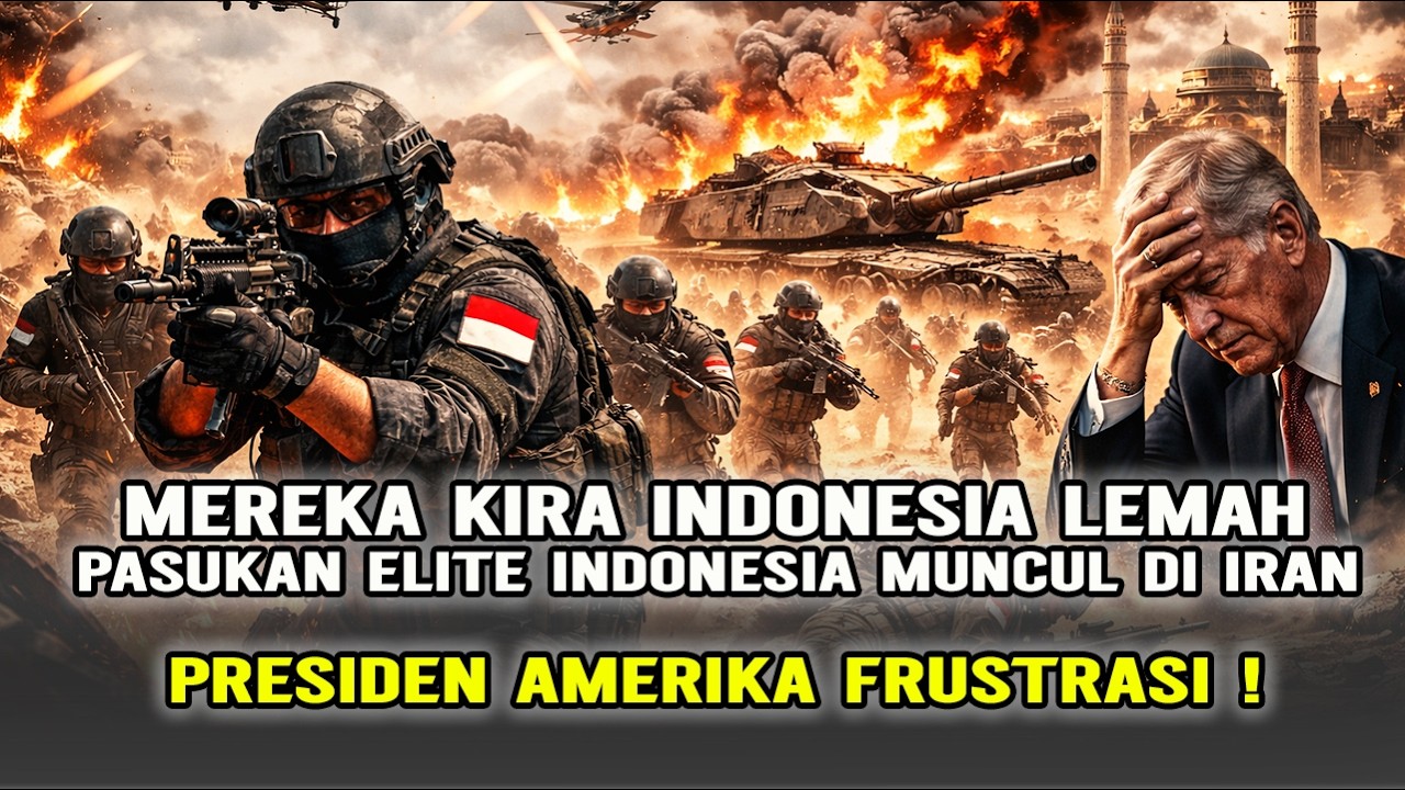 KEKUATAN INDONESIA TERUNGKAP❗PRESIDEN AMERIKA JADI GILA, OPERASI INVANSI BESAR DI IRAN GAGAL TOTAL‼️