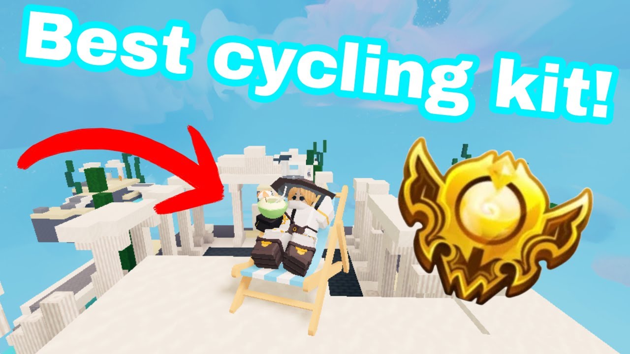 Beekeeper is so OP for cycling in Roblox bedwars ranked!