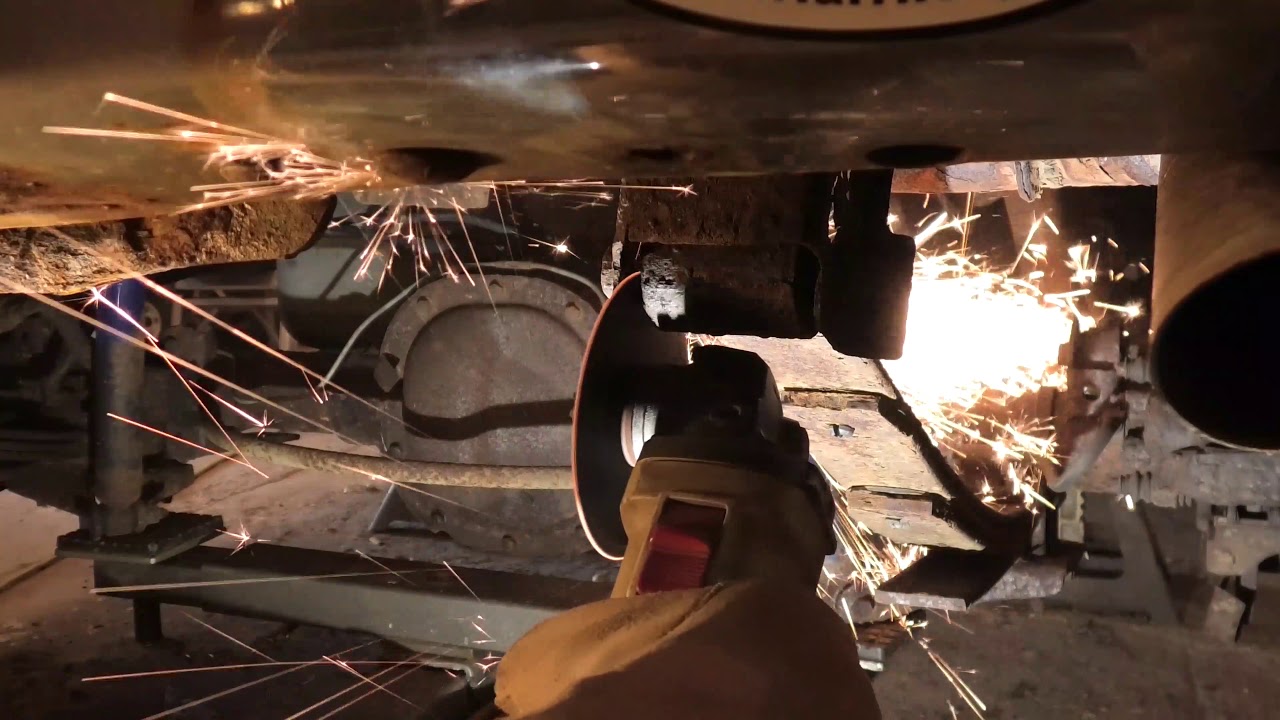 1999  Ford Explorer Rear Spring Hangers and Spring Bushing Removal. The Video Shows All the Steps