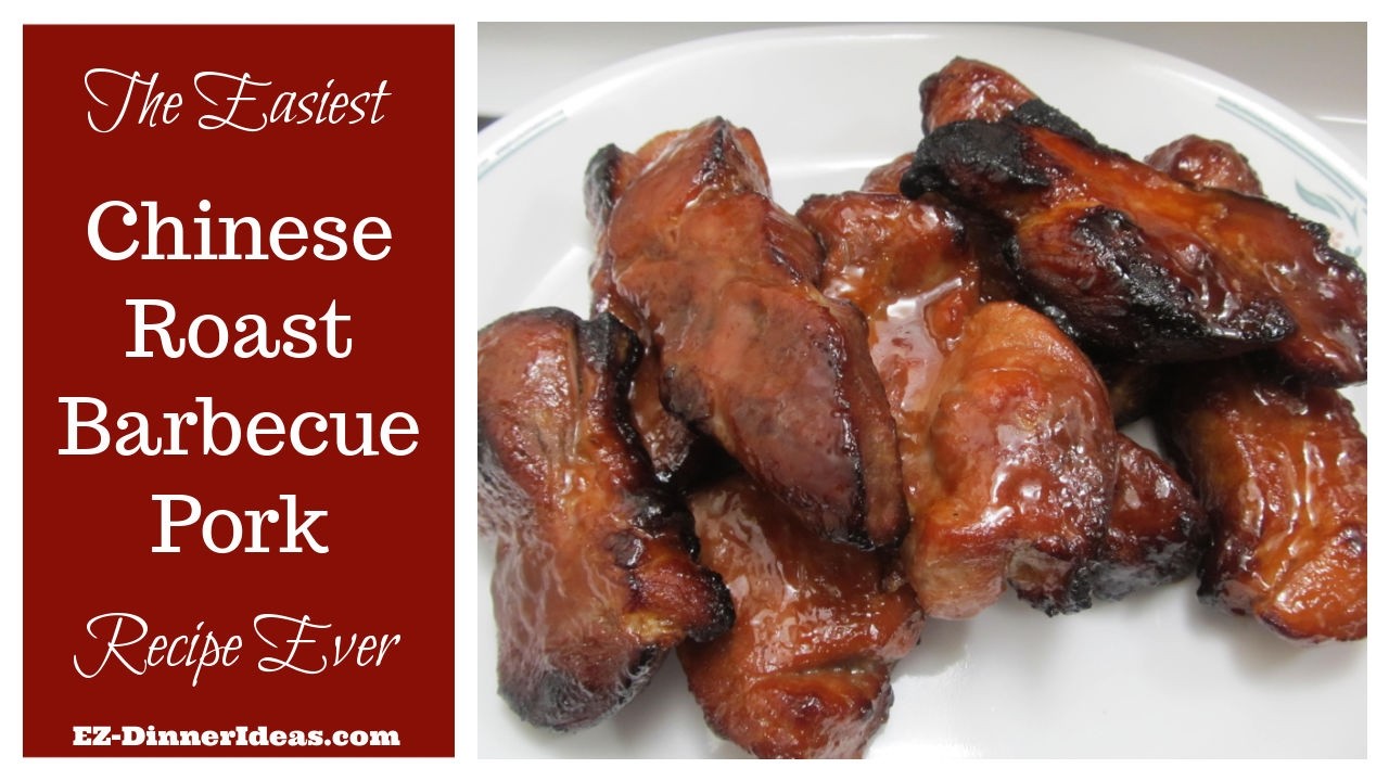 Chinese Roast Pork Recipe | The Easiest Way to Make Char Siu (Chinese Barbecue Pork) #shorts