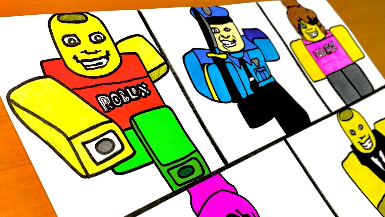 Drawing [ROBLOX] Weird Strict Dad, Weird Strict Guard, Weird Strict Mom, Weird Strict Boss