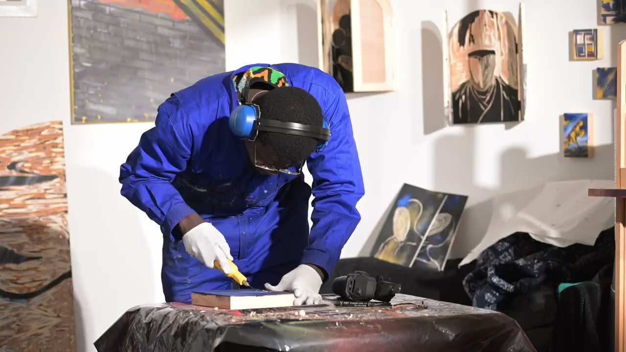 Assoukrou Aké en résidence à la Maison des Arts de Pékin