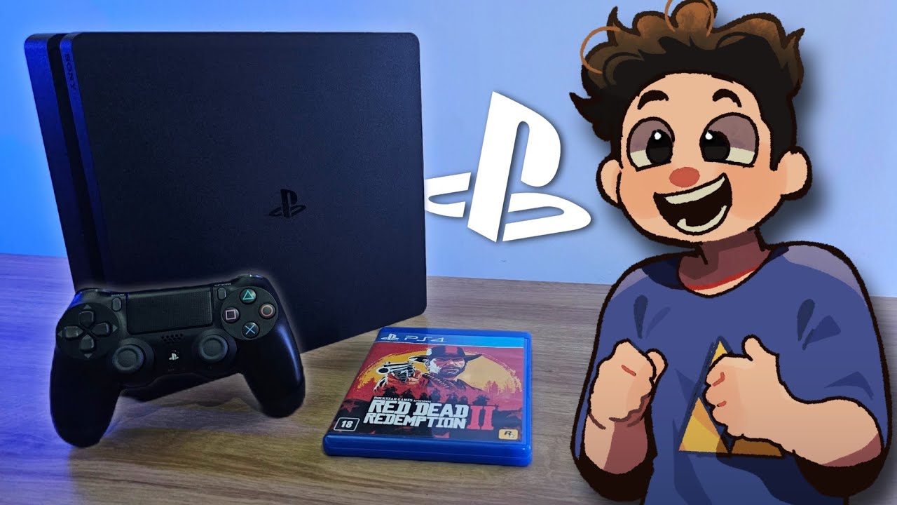 COMPREI UM PS4 EM PLENO 2025