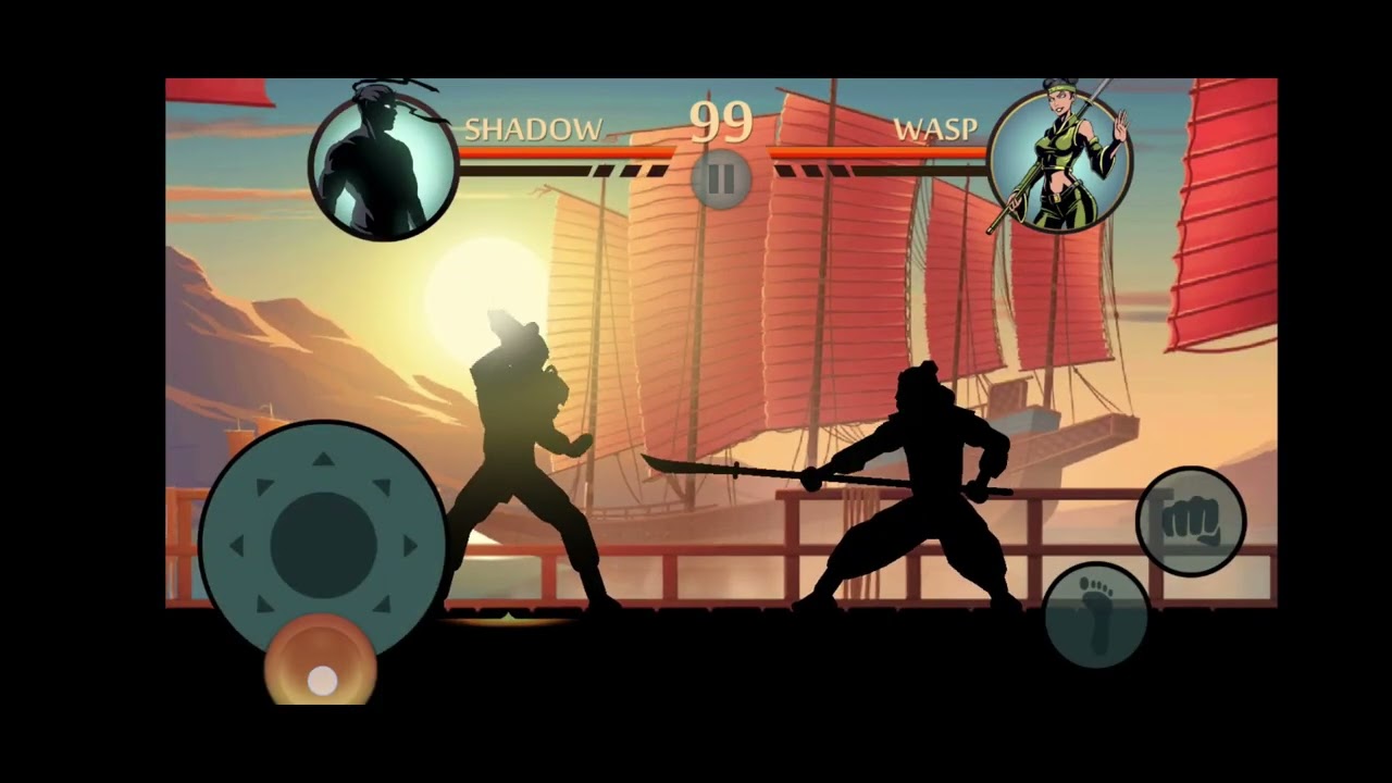 Shadow Fight 2 Lynx to Widow no weapon no magic no ranged Marathon -uncut-