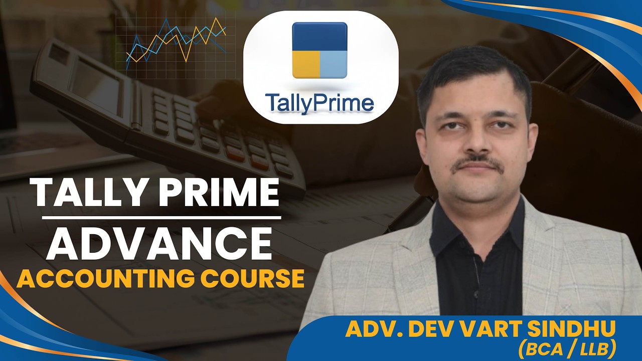 Tally Prime Advance Level Class 34
