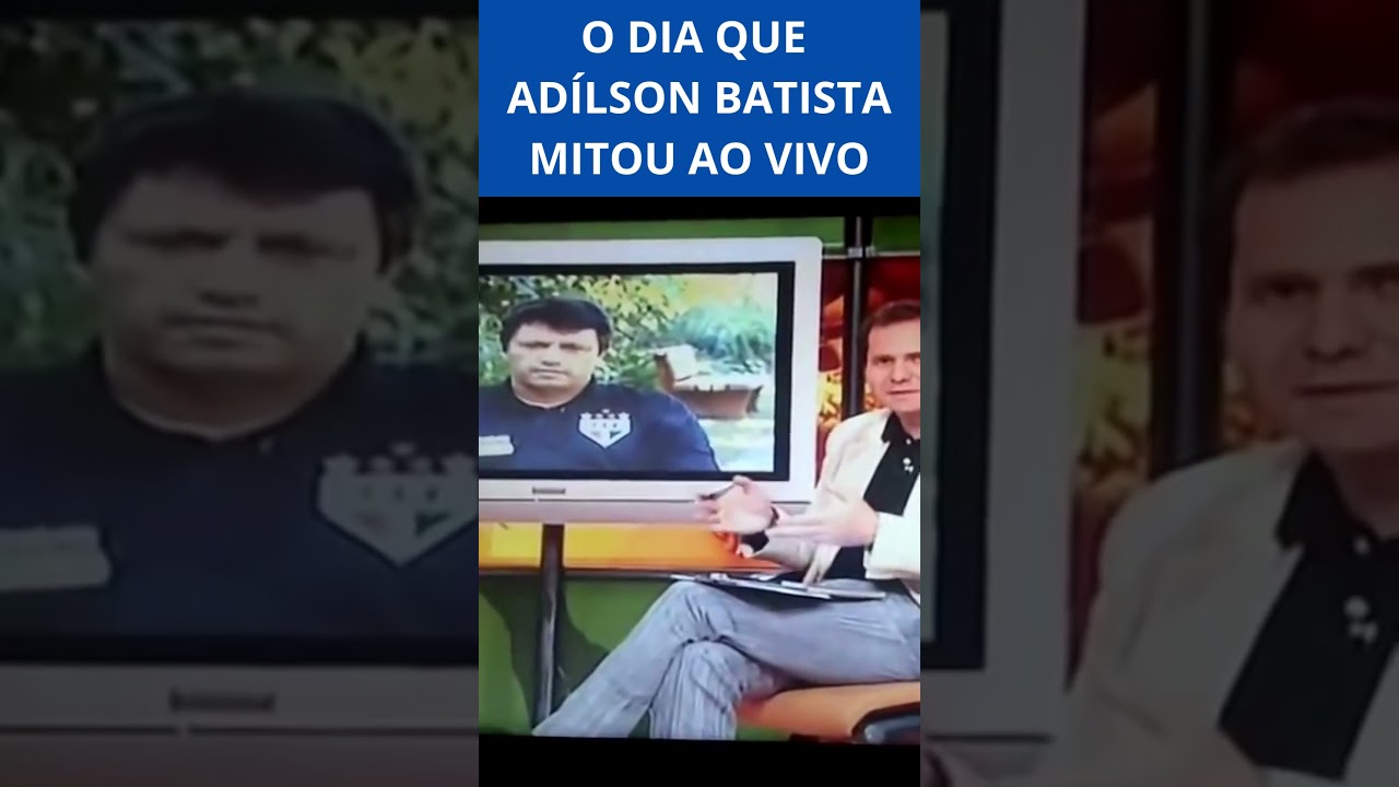 🦊😂 MITO: O DIA QUE ADILSON BATISTA ACABOU COM BOB FARIA AO VIVO!