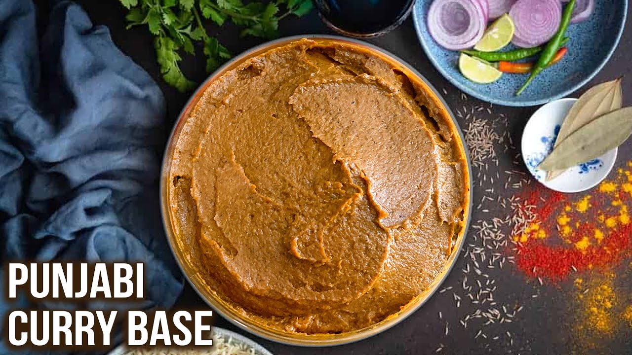 How to Make Punjabi Curry Base | All Purpose Gravy | Punjabi Gravy Recipe | Ruchi