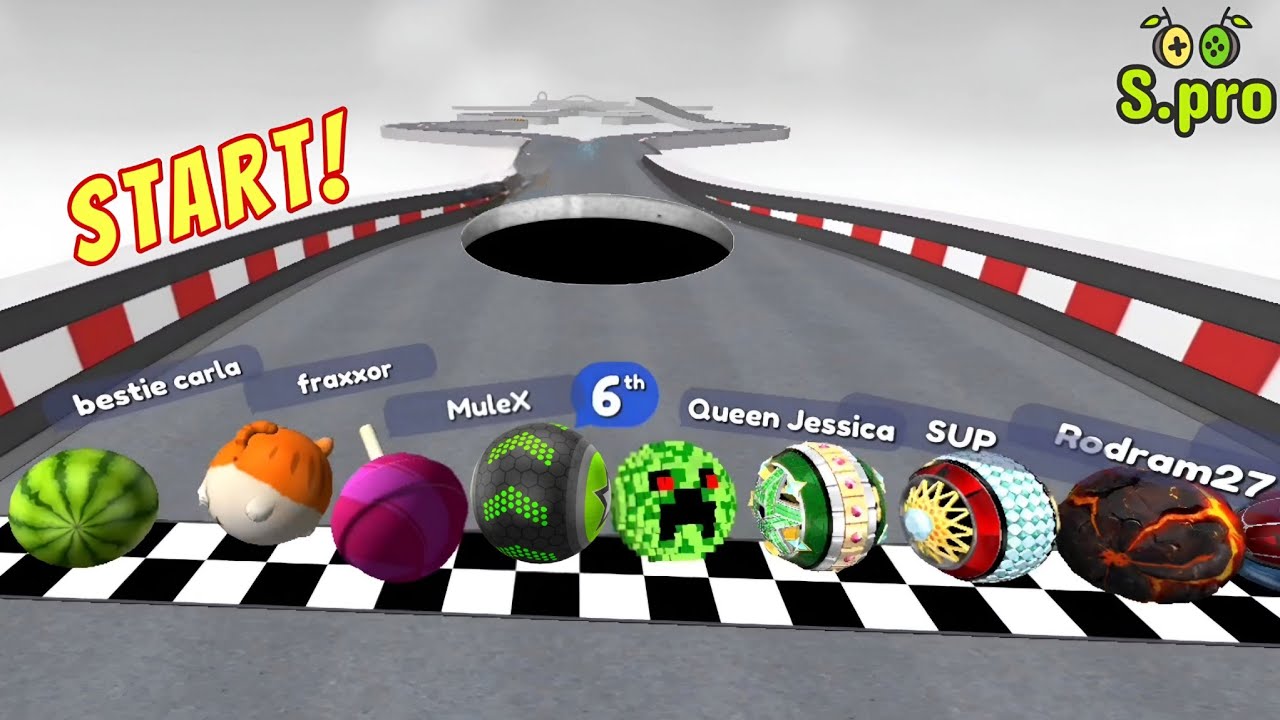 Going Balls - Speedrun Epic Race 233 ᯓ⚽︎ #goingballs #gameplay #marblesrace